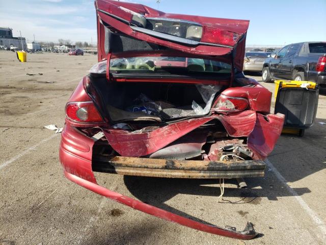 1G4HR54K15U176276 - 2005 BUICK LESABRE LIMITED RED photo 6