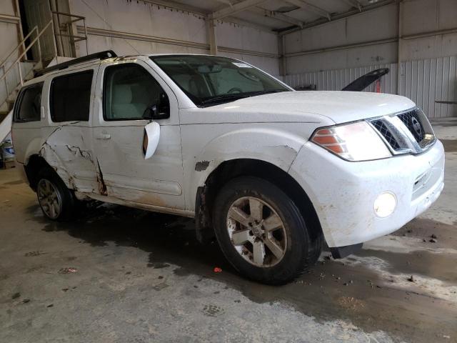 5N1AR1NB9CC621925 - 2012 NISSAN PATHFINDER S WHITE photo 4