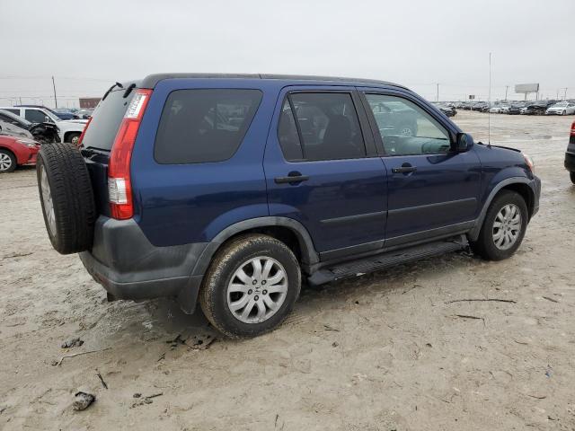 JHLRD788X5C060827 - 2005 HONDA CR-V EX BLUE photo 3