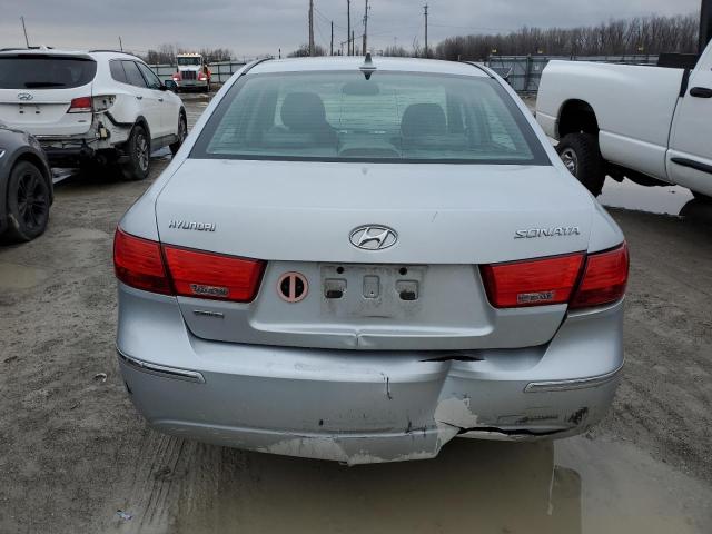 5NPEU46C59H573592 - 2009 HYUNDAI SONATA SE SILVER photo 6