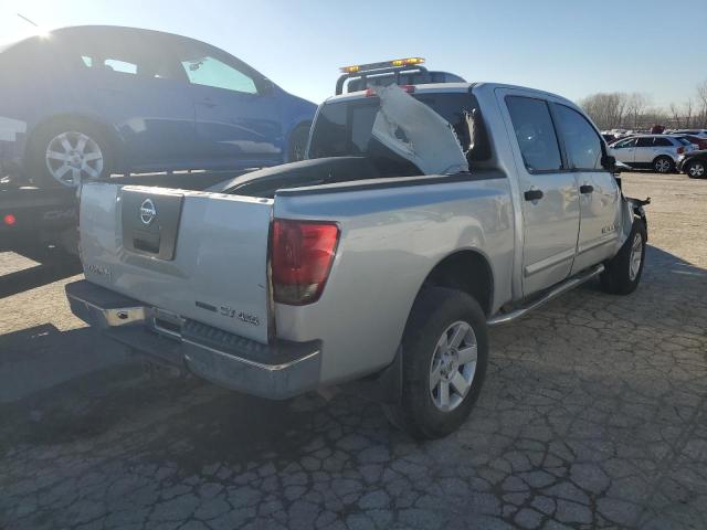 1N6BA0EJ4CN306954 - 2012 NISSAN TITAN S SILVER photo 3