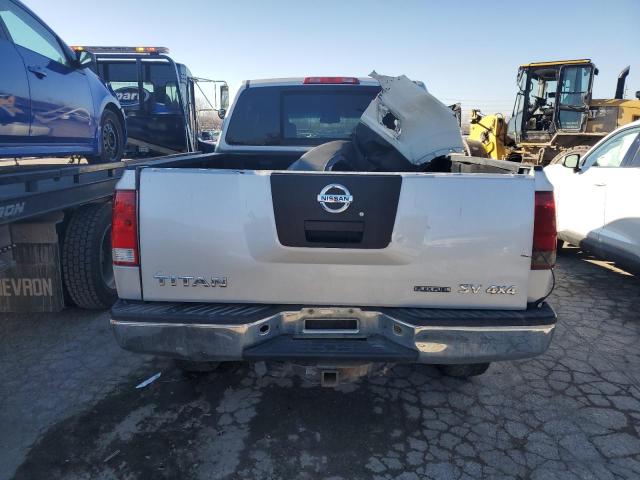 1N6BA0EJ4CN306954 - 2012 NISSAN TITAN S SILVER photo 6