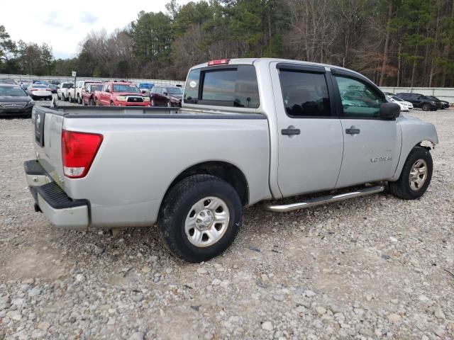 1N6BA07A16N508975 - 2006 NISSAN TITAN XE SILVER photo 3