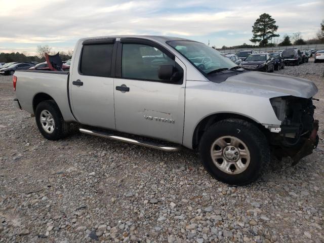 1N6BA07A16N508975 - 2006 NISSAN TITAN XE SILVER photo 4