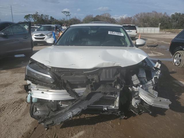 2HGFE2F25NH543574 - 2022 HONDA CIVIC LX WHITE photo 5