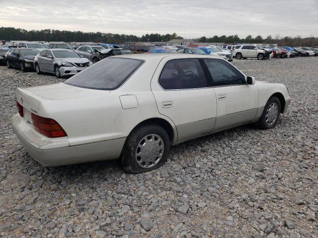 JT8BH28F6V0087558 - 1997 LEXUS LS 400 WHITE photo 3