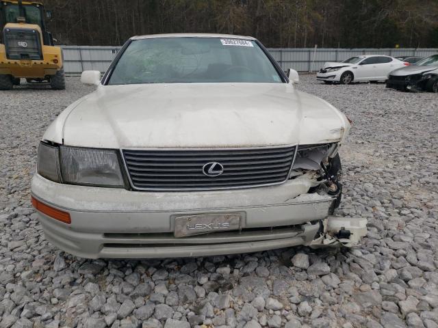 JT8BH28F6V0087558 - 1997 LEXUS LS 400 WHITE photo 5