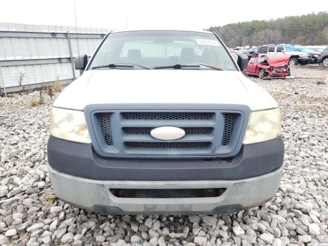 1FTRF12206NA13983 - 2006 FORD F150 WHITE photo 5