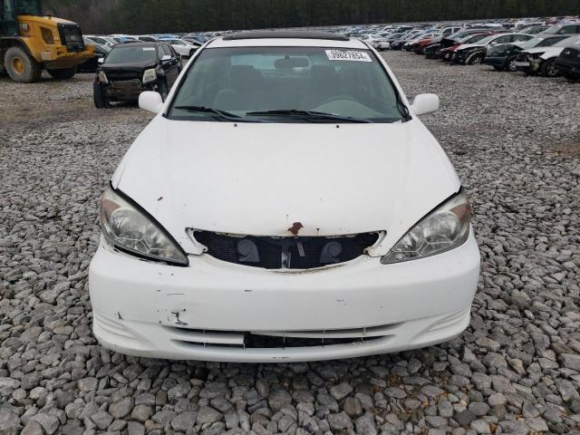 4T1BE32K83U240674 - 2003 TOYOTA CAMRY LE WHITE photo 5