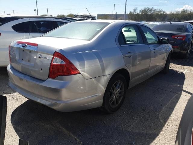 3FAHP0GA6CR108985 - 2012 FORD FUSION S GRAY photo 3