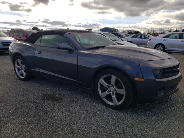 2G1FB3DD7B9187158 - 2011 CHEVROLET CAMARO LT GRAY photo 4