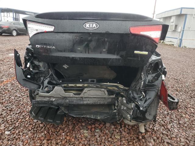 KNAGM4AD7B5005825 - 2011 KIA OPTIMA HYBRID BLACK photo 6