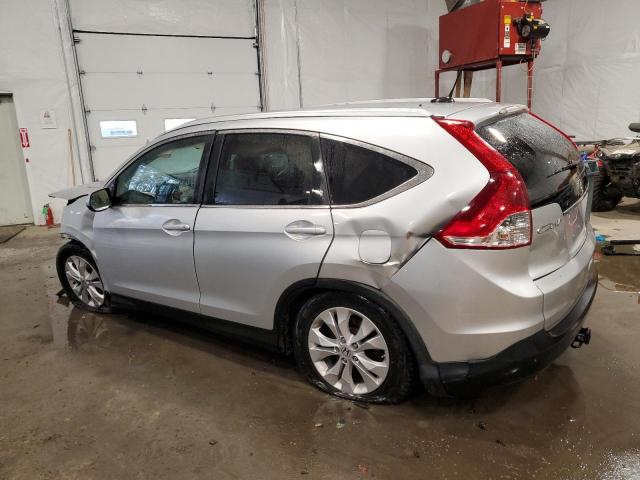 2HKRM4H76CH632030 - 2012 HONDA CR-V EXL SILVER photo 2