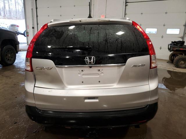 2HKRM4H76CH632030 - 2012 HONDA CR-V EXL SILVER photo 6