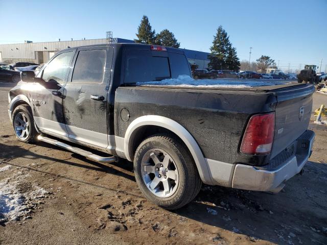 1C6RD7NT9CS226965 - 2012 DODGE RAM 1500 LARAMIE BLACK photo 2