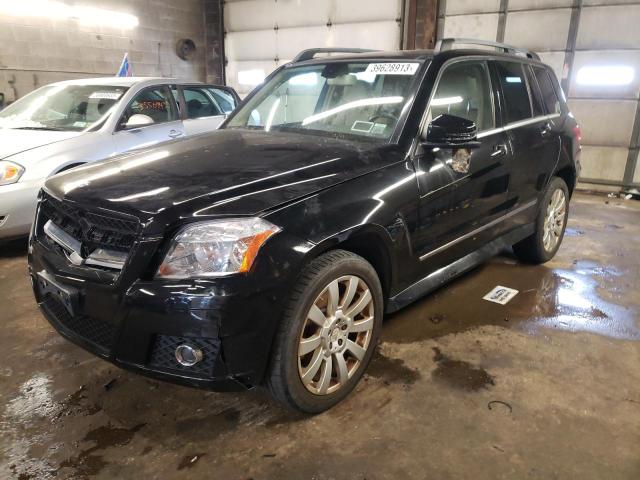 WDCGG8HB4AF356569 - 2010 MERCEDES-BENZ GLK 350 4MATIC BLACK photo 1