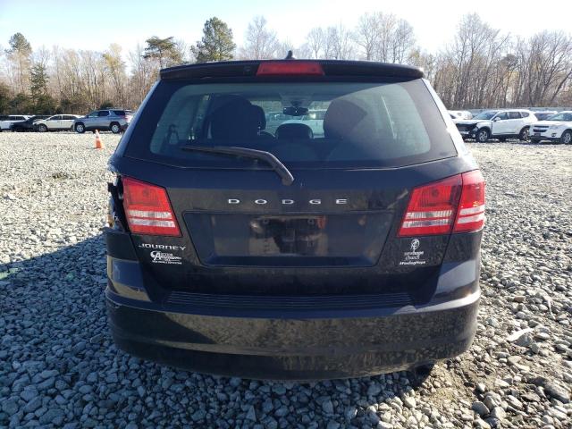 3C4PDCAB1DT578508 - 2013 DODGE JOURNEY SE BLACK photo 6