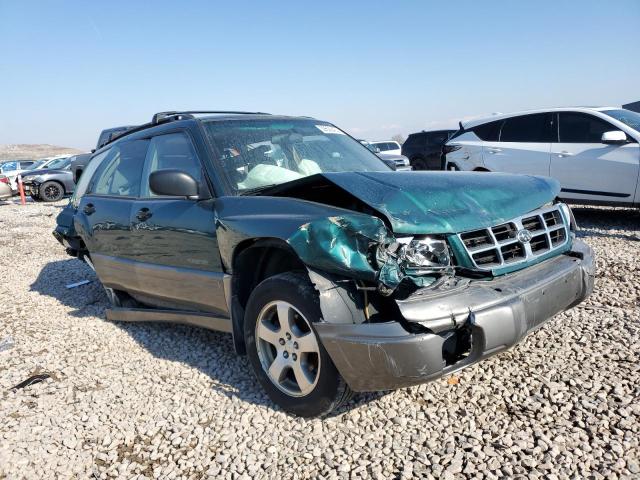 JF1SF6555YH710979 - 2000 SUBARU FORESTER S GREEN photo 4