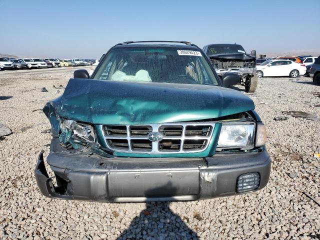 JF1SF6555YH710979 - 2000 SUBARU FORESTER S GREEN photo 5