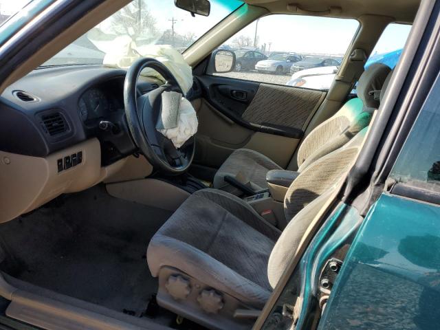 JF1SF6555YH710979 - 2000 SUBARU FORESTER S GREEN photo 7
