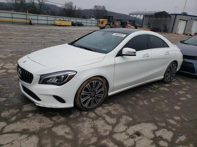 WDDSJ4GB5KN719521 - 2019 MERCEDES-BENZ CLA 250 4MATIC WHITE photo 1