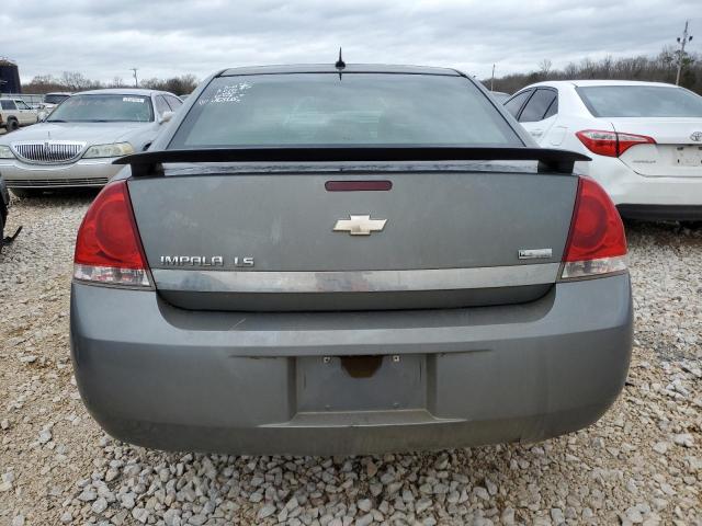 2G1WB58K489157015 - 2008 CHEVROLET IMPALA LS GRAY photo 6