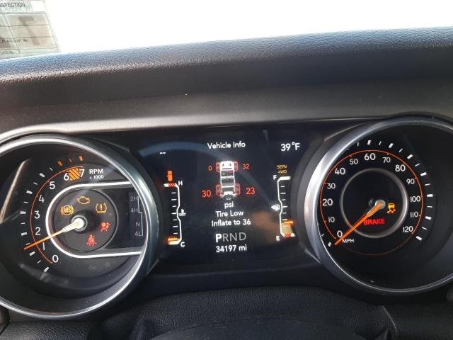 1C4HJXDN3JW207107 - 2018 JEEP WRANGLER U SPORT Чорний фото 9