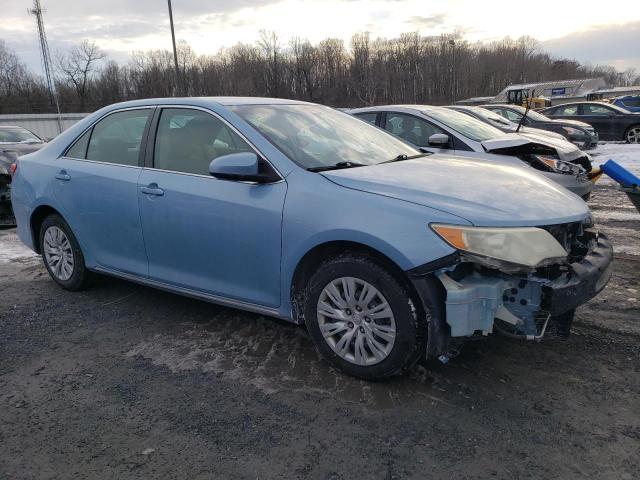 4T4BF1FKXCR258983 - 2012 TOYOTA CAMRY BASE BLUE photo 4