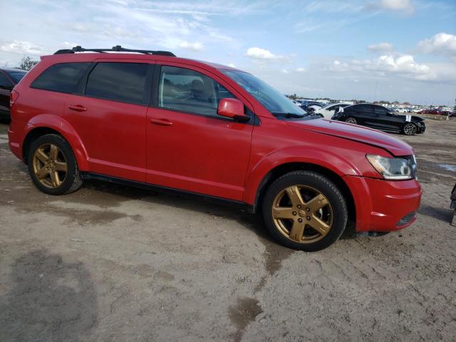 3D4PG5FV4AT120921 - 2010 DODGE JOURNEY SXT RED photo 4