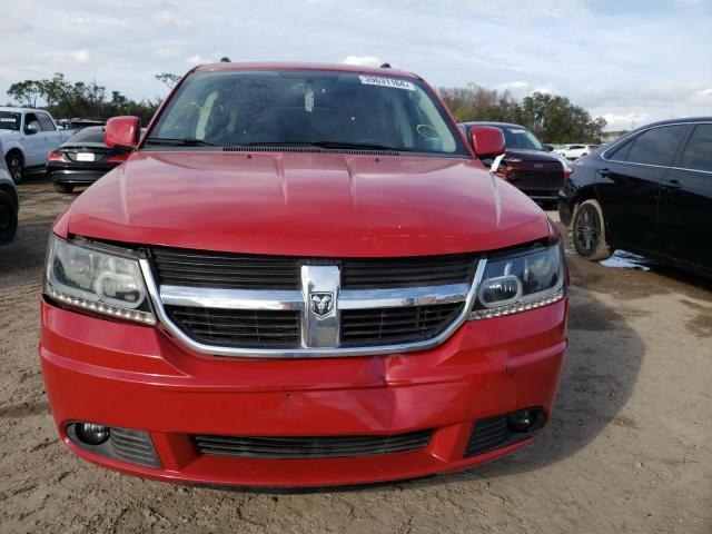 3D4PG5FV4AT120921 - 2010 DODGE JOURNEY SXT RED photo 5