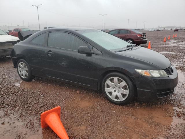 2HGFG12689H539666 - 2009 HONDA CIVIC LX BLACK photo 4