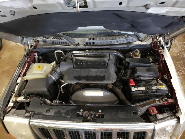 1J8HG48N18C239839 - 2008 JEEP COMMANDER 勃艮第红 照片 12