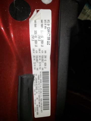 1J8HG48N18C239839 - 2008 JEEP COMMANDER 勃艮第红 照片 13