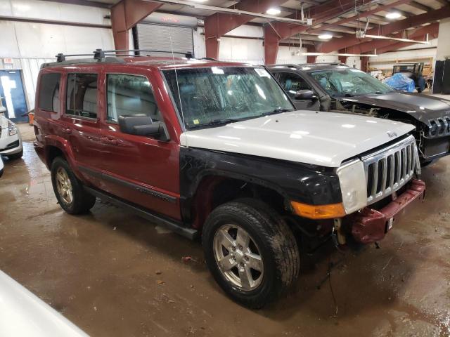 1J8HG48N18C239839 - 2008 JEEP COMMANDER 勃艮第红 照片 4