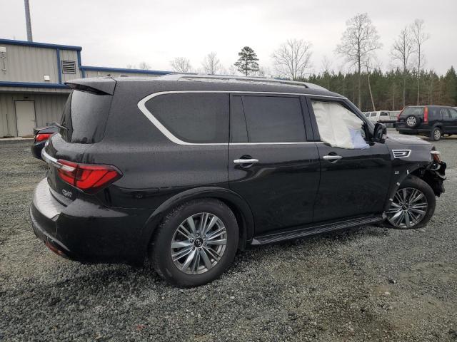 JN8AZ2NF3K9681146 - 2019 INFINITI QX80 LUXE BLACK photo 3