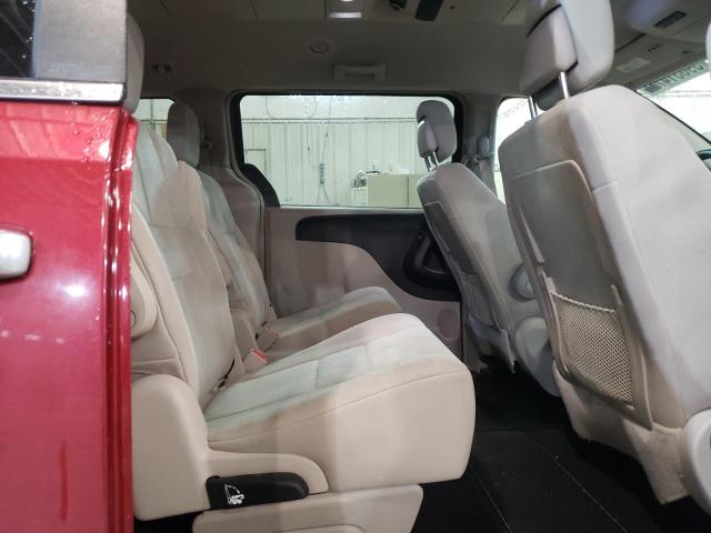 2C4RC1BG8CR106737 - 2012 CHRYSLER TOWN & COU TOURING ბურგუნდია ფოტო 11