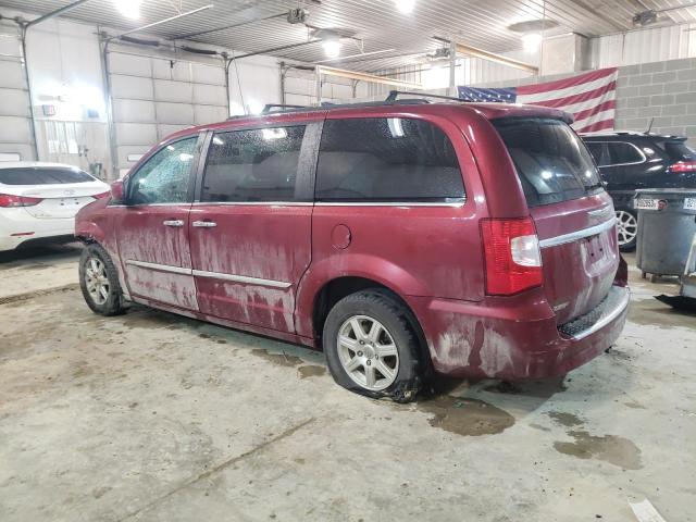 2C4RC1BG8CR106737 - 2012 CHRYSLER TOWN & COU TOURING ბურგუნდია ფოტო 2