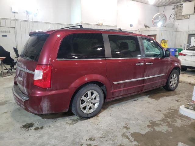 2C4RC1BG8CR106737 - 2012 CHRYSLER TOWN & COU TOURING ბურგუნდია ფოტო 3