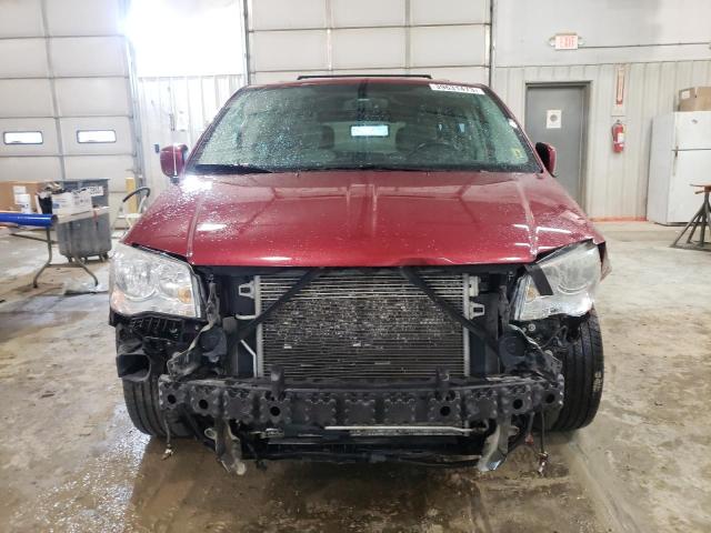 2C4RC1BG8CR106737 - 2012 CHRYSLER TOWN & COU TOURING ბურგუნდია ფოტო 5