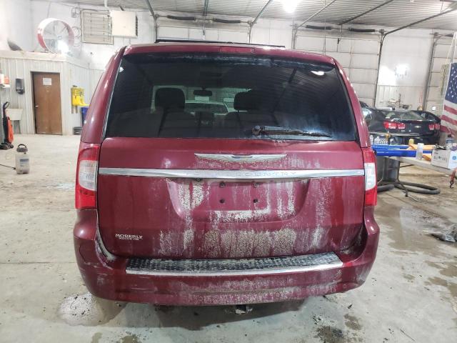 2C4RC1BG8CR106737 - 2012 CHRYSLER TOWN & COU TOURING ბურგუნდია ფოტო 6