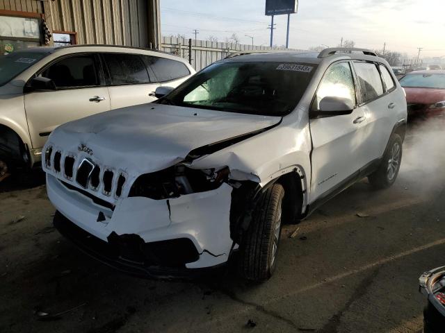 1C4PJLCB6LD614378 - 2020 JEEP CHEROKEE LATITUDE WHITE photo 1