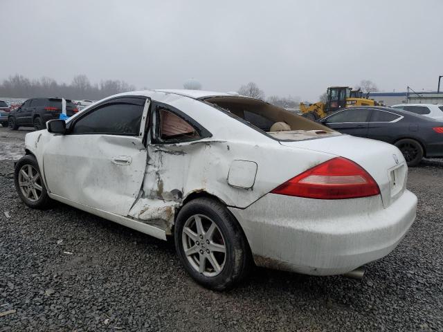 1HGCM82624A017658 - 2004 HONDA ACCORD EX WHITE photo 2