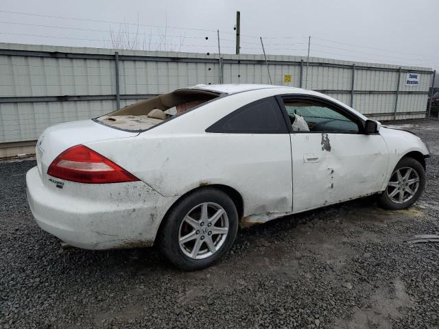 1HGCM82624A017658 - 2004 HONDA ACCORD EX WHITE photo 3