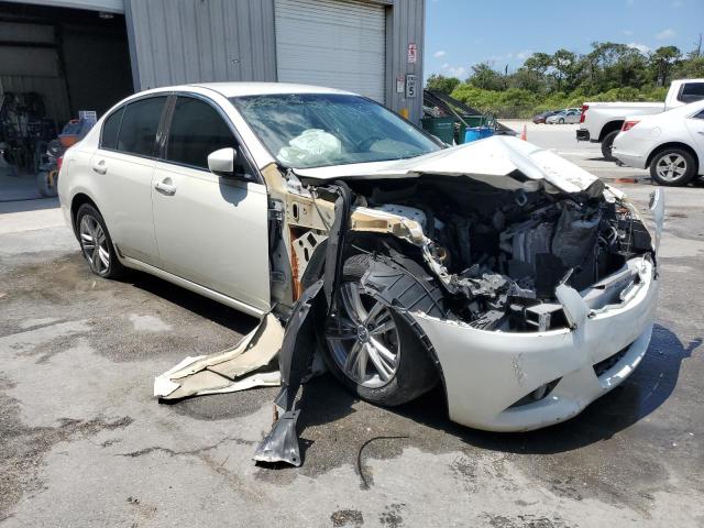 JN1CV6AP8BM507420 - 2011 INFINITI G37 BASE WHITE photo 1