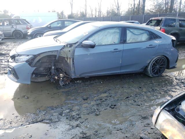 SHHFK7H94LU412877 - 2020 HONDA CIVIC SPORT TOURING GRAY photo 1