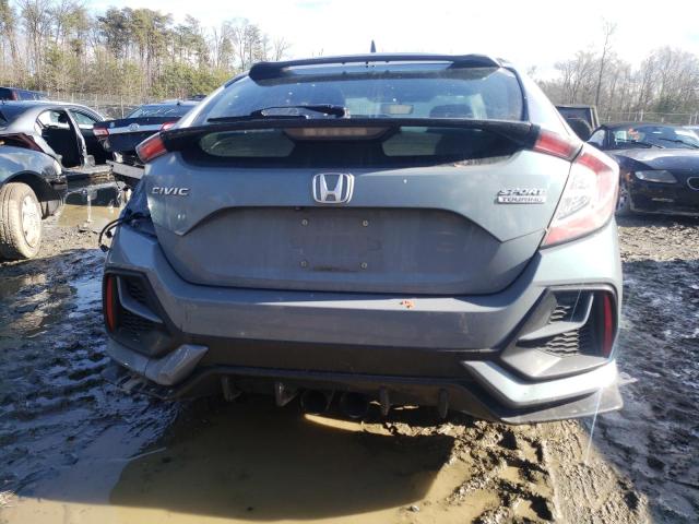 SHHFK7H94LU412877 - 2020 HONDA CIVIC SPORT TOURING GRAY photo 6