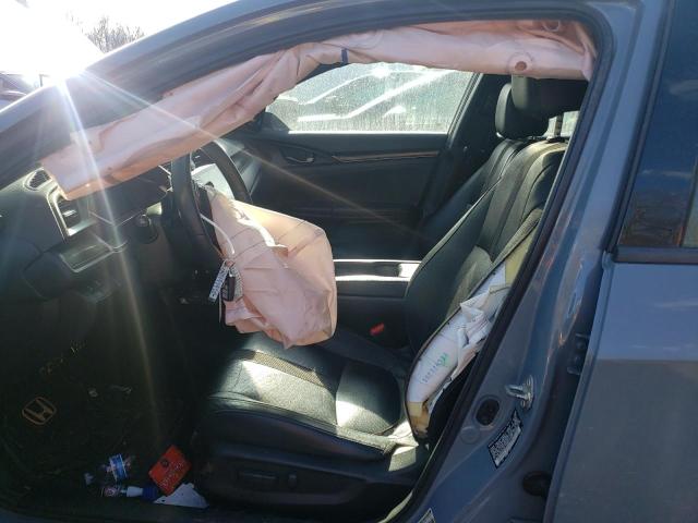 SHHFK7H94LU412877 - 2020 HONDA CIVIC SPORT TOURING GRAY photo 7