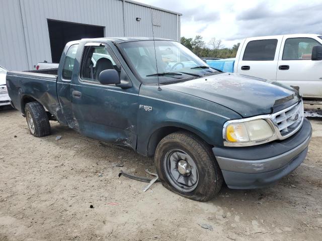 1FTZX17281NA06052 - 2001 FORD F150 GREEN photo 4