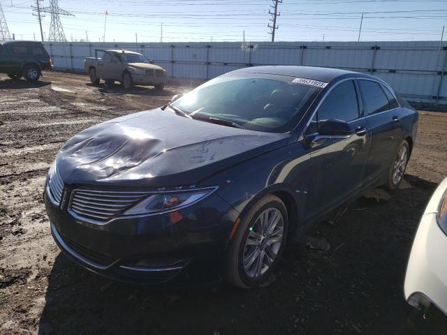 3LN6L2LU5ER833520 - 2014 LINCOLN MKZ HYBRID BLACK photo 1