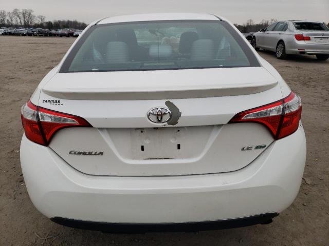 5YFBPRHE7EP052571 - 2014 TOYOTA COROLLA ECO WHITE photo 6